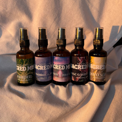 Sacred Mist: Rose & Palo Santo image 1