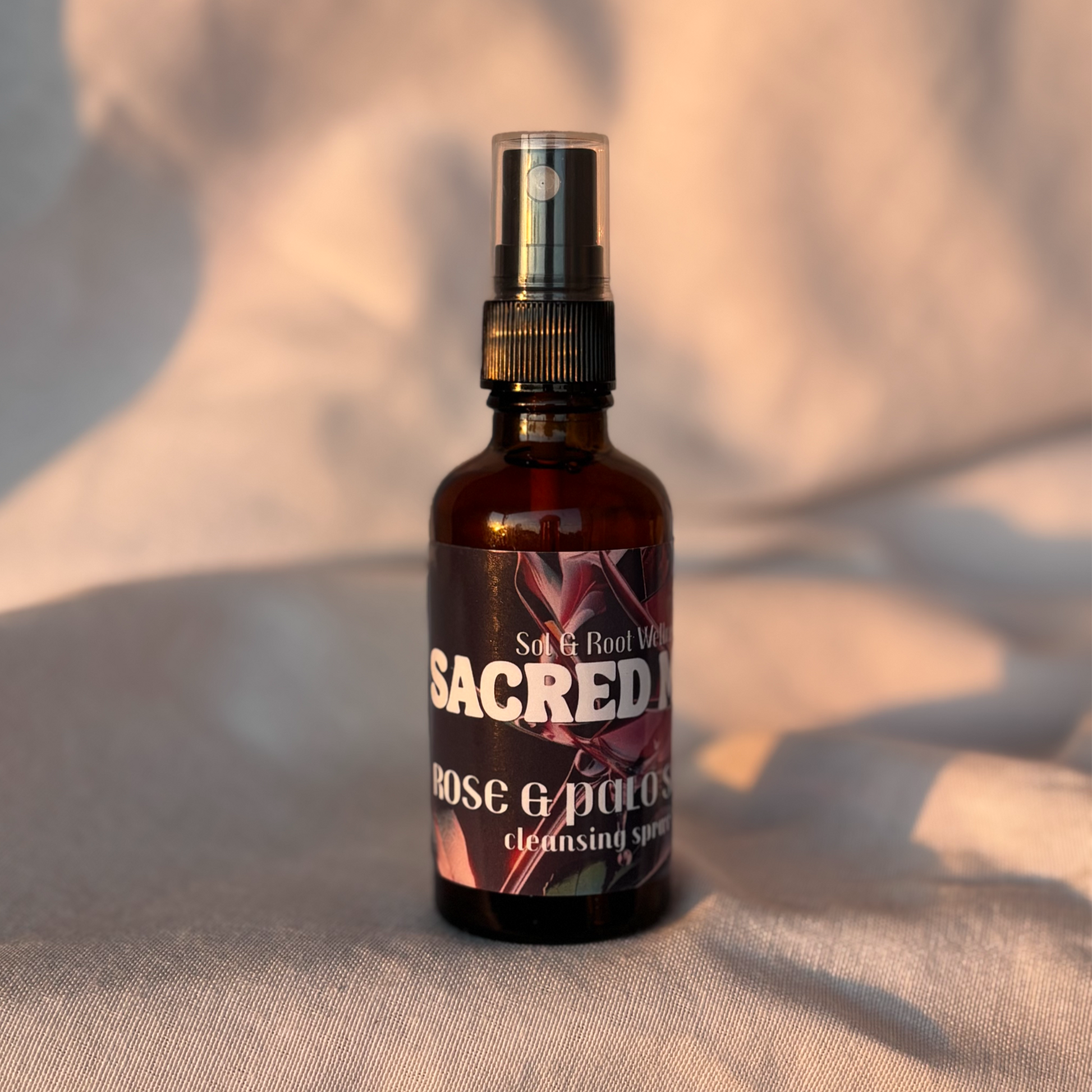 Sacred Mist: Rose & Palo Santo image 0